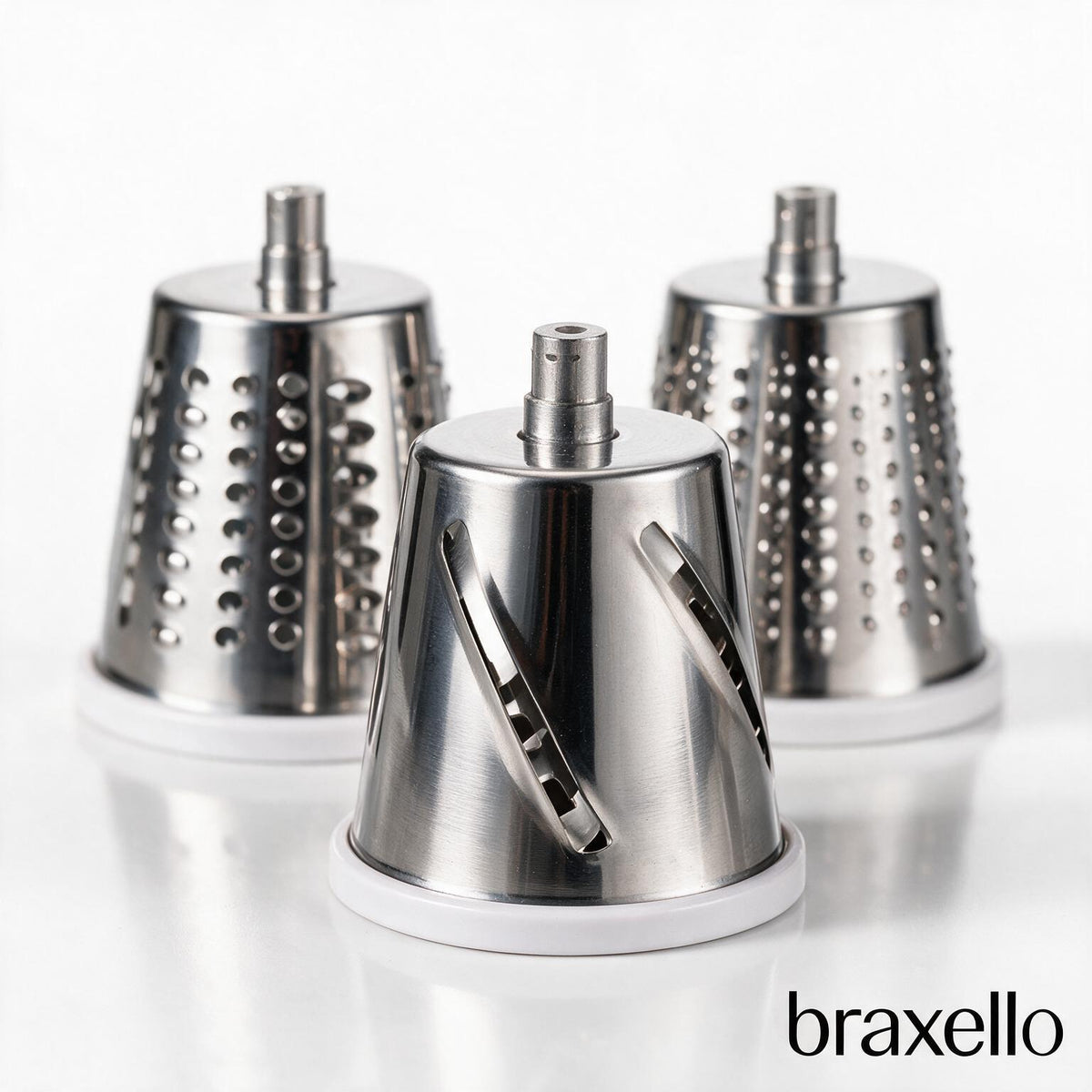 Braxello 3-in-1 Multi Functional Rotary Grater